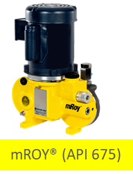 Eine Abbildung einer Milton Roy mROY-Pumpe.